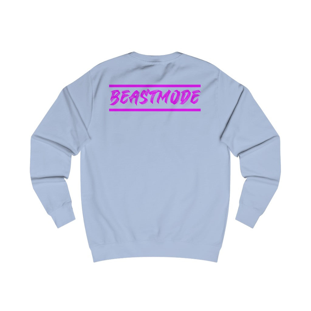 1 - Beastmode - Purple - Men's Sweatshirt