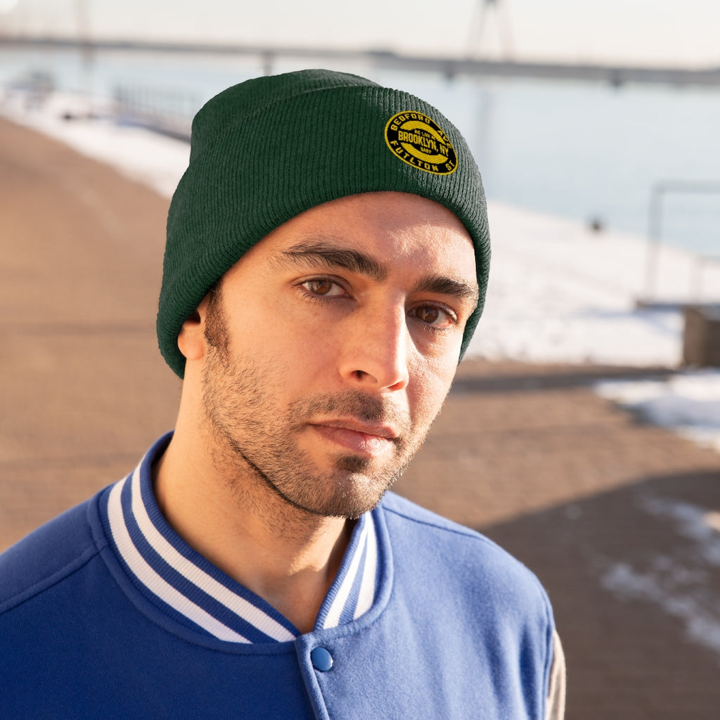 Brooklyn, Ny - Yellow - Knit Beanie