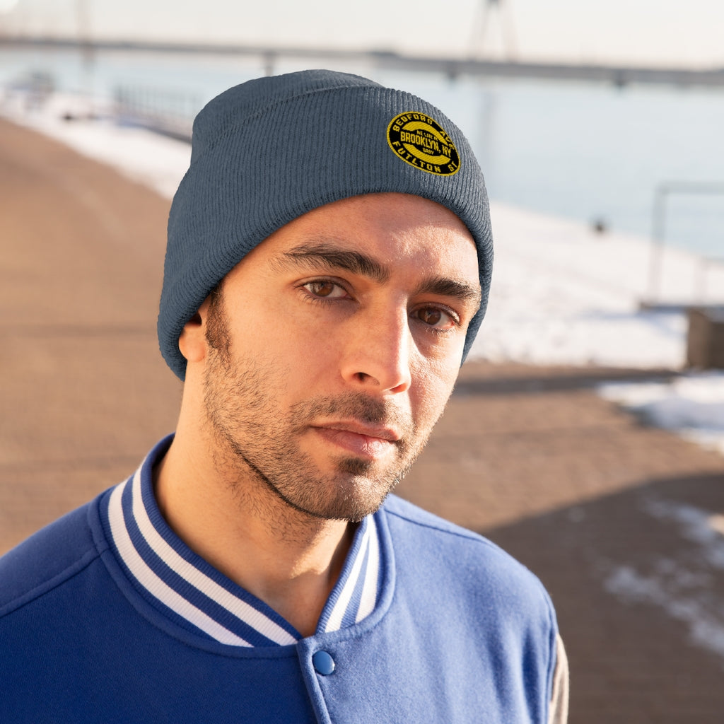 Brooklyn, Ny - Yellow - Knit Beanie