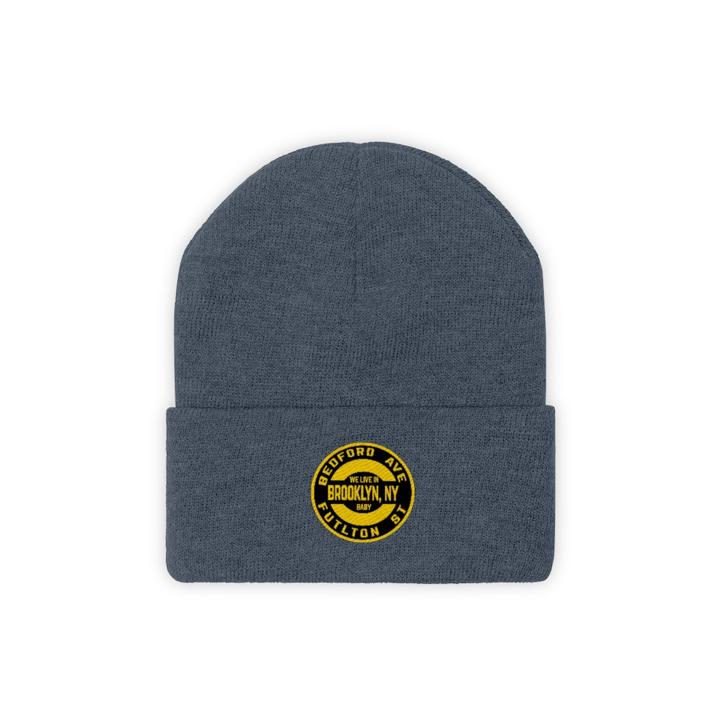Brooklyn, Ny - Yellow - Knit Beanie