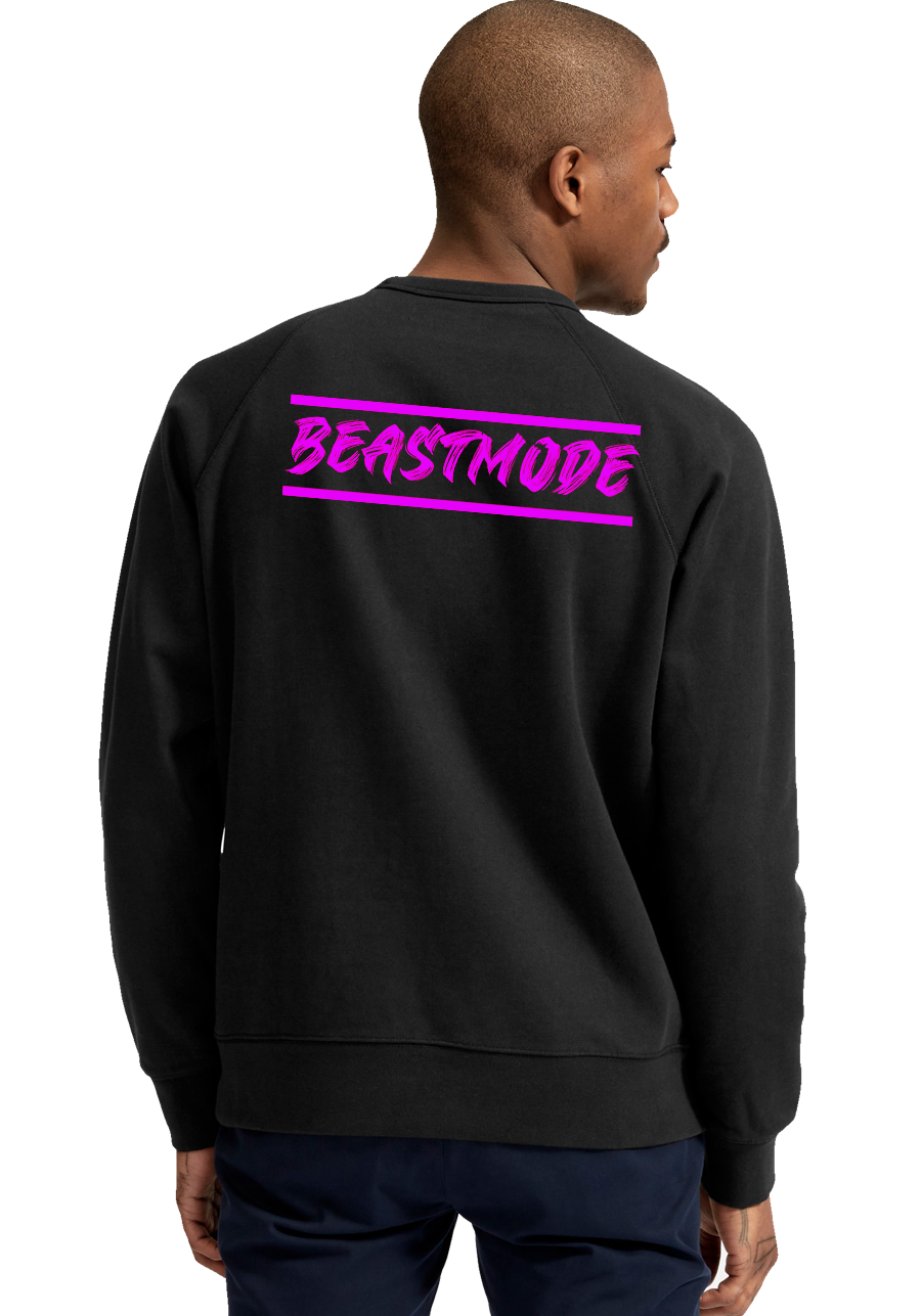 1 - Beastmode - Purple - Men's Sweatshirt