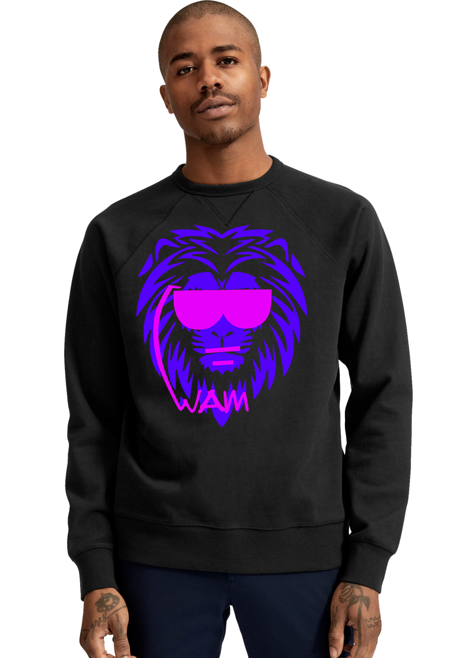 1 - Beastmode - Purple - Men's Sweatshirt