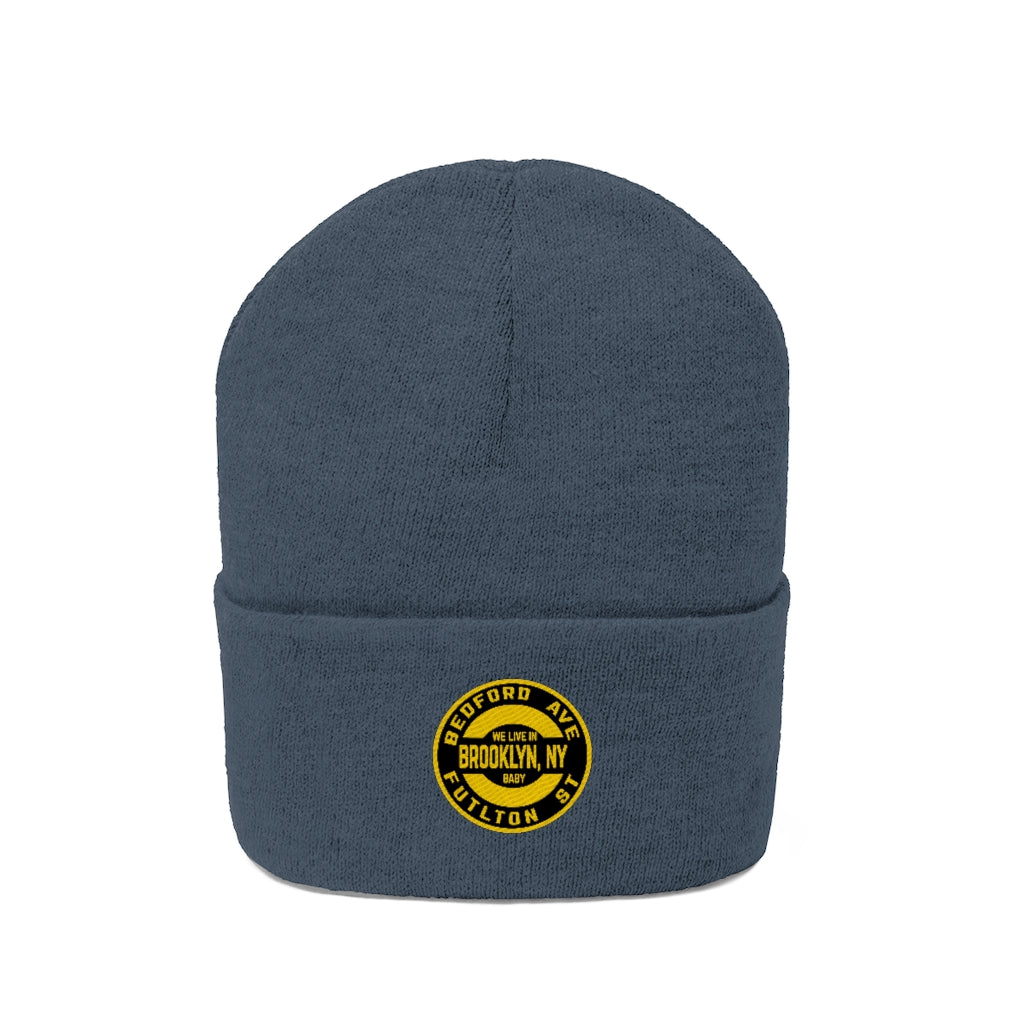Brooklyn, Ny - Yellow - Knit Beanie