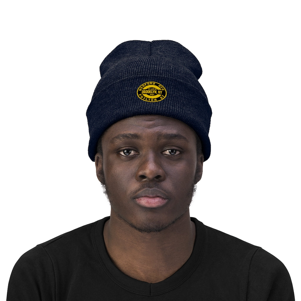 Brooklyn, Ny - Yellow - Knit Beanie