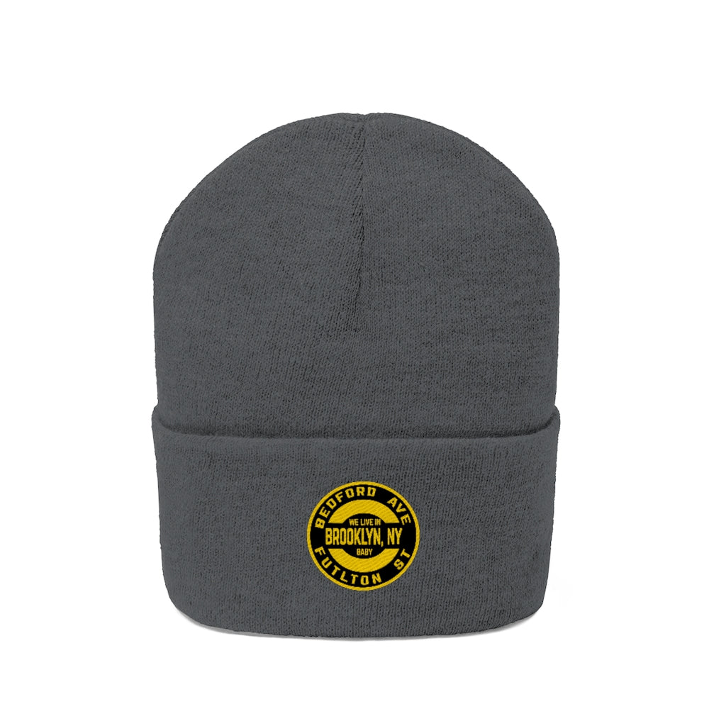 Brooklyn, Ny - Yellow - Knit Beanie
