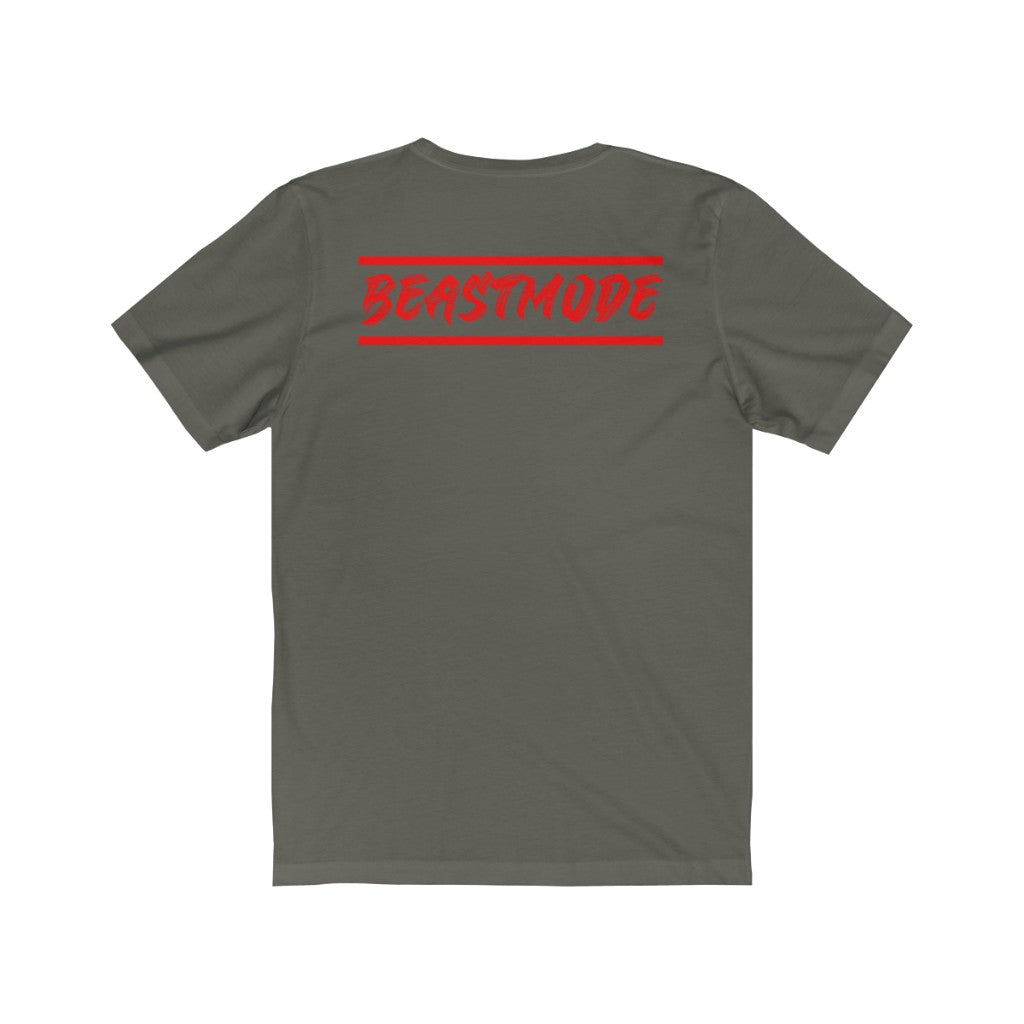 1 - Beastmode - Lion - ROAR - Unisex Jersey Short Sleeve Tee