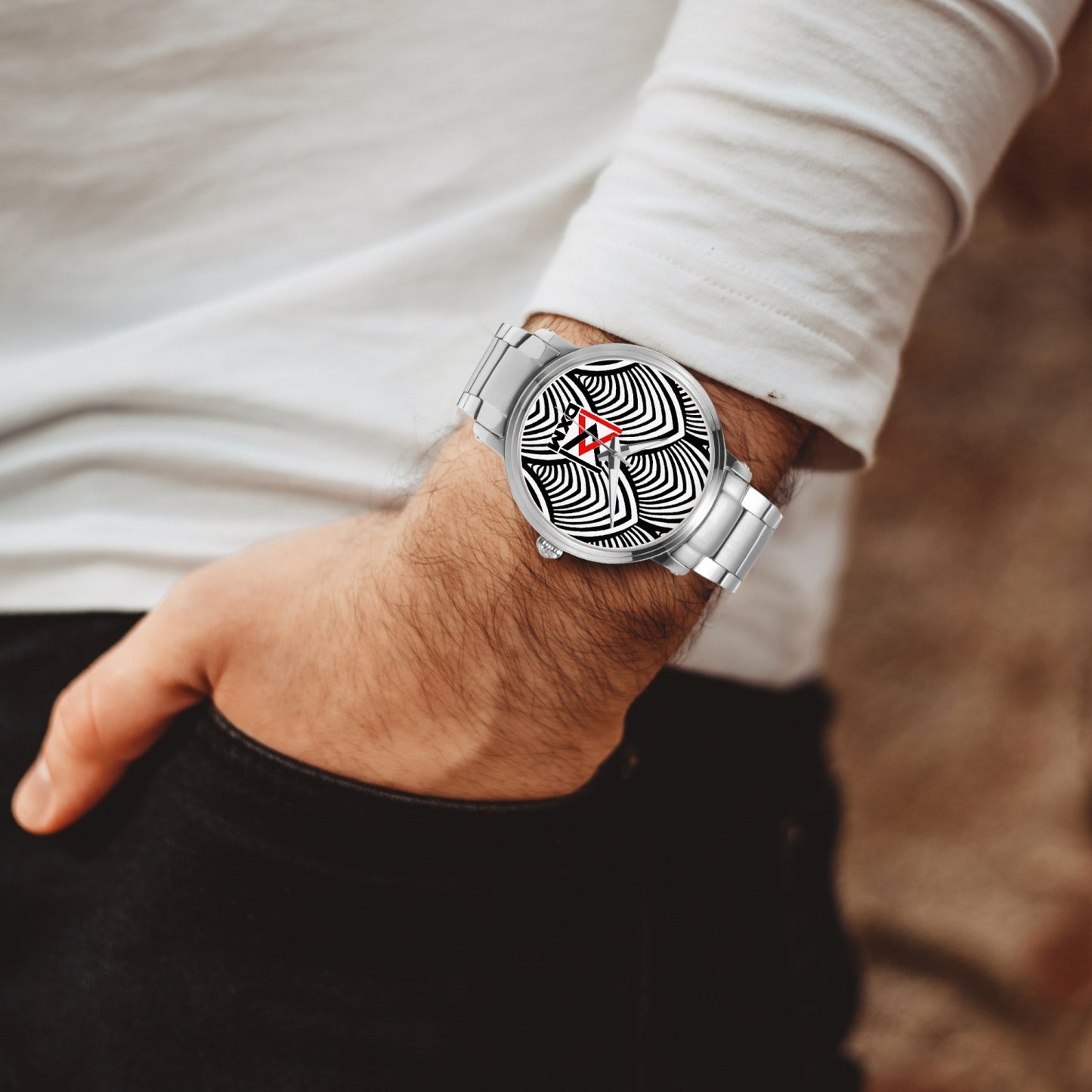 DXM Steel Strap Automatic Watch