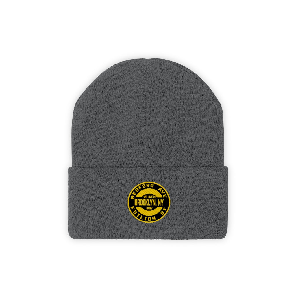 Brooklyn, Ny - Yellow - Knit Beanie