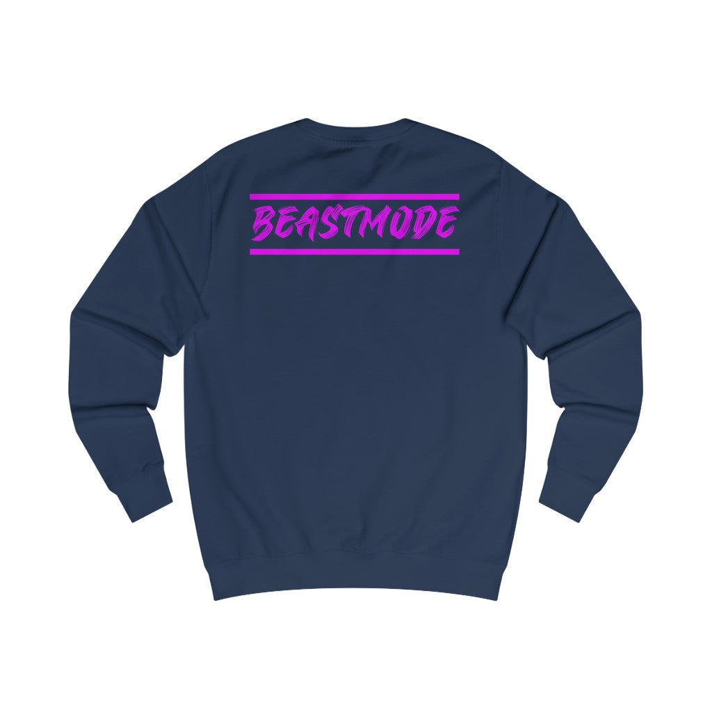 1 - Beastmode - Purple - Men's Sweatshirt