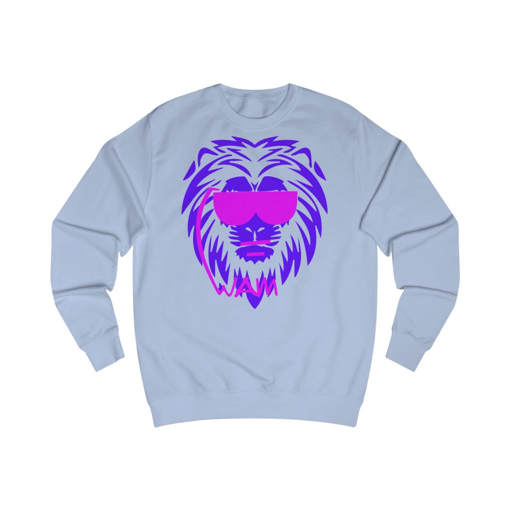 1 - Beastmode - Purple - Men's Sweatshirt