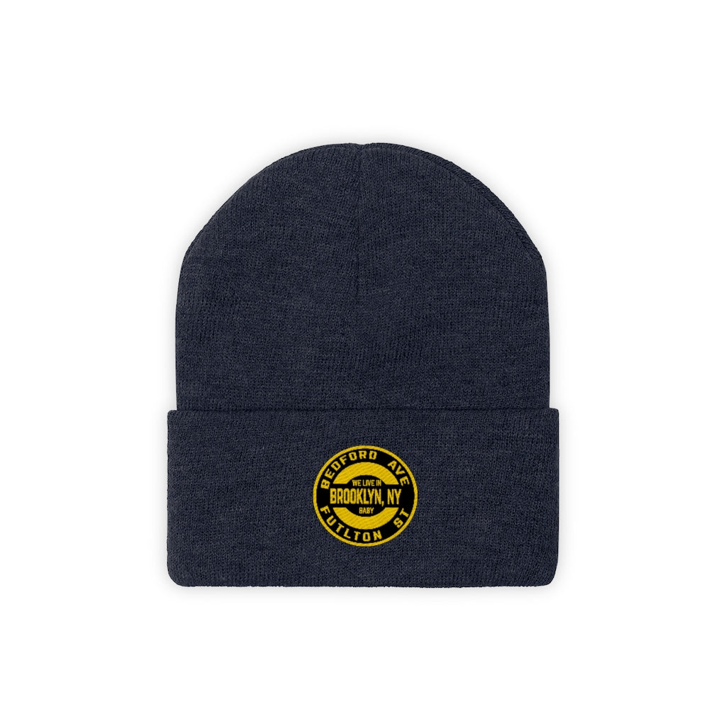 Brooklyn, Ny - Yellow - Knit Beanie