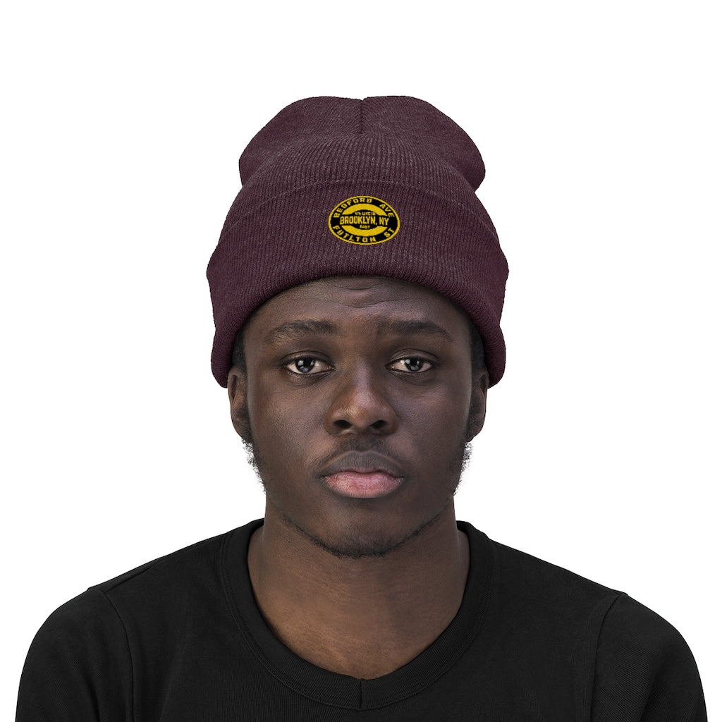 Brooklyn, Ny - Yellow - Knit Beanie