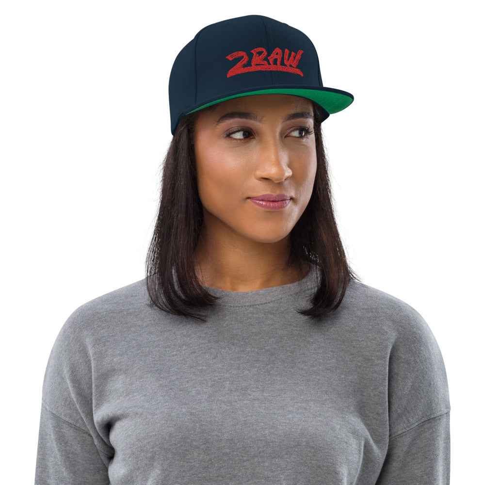 R - 2RAW Snapback Hat