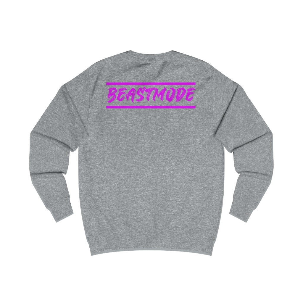 1 - Beastmode - Purple - Men's Sweatshirt