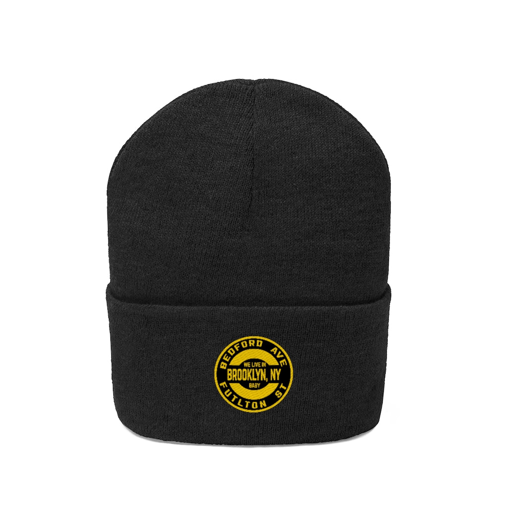 Brooklyn, Ny - Yellow - Knit Beanie
