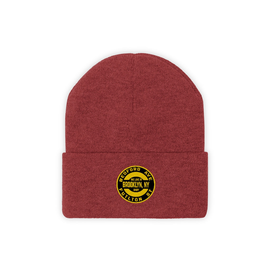 Brooklyn, Ny - Yellow - Knit Beanie