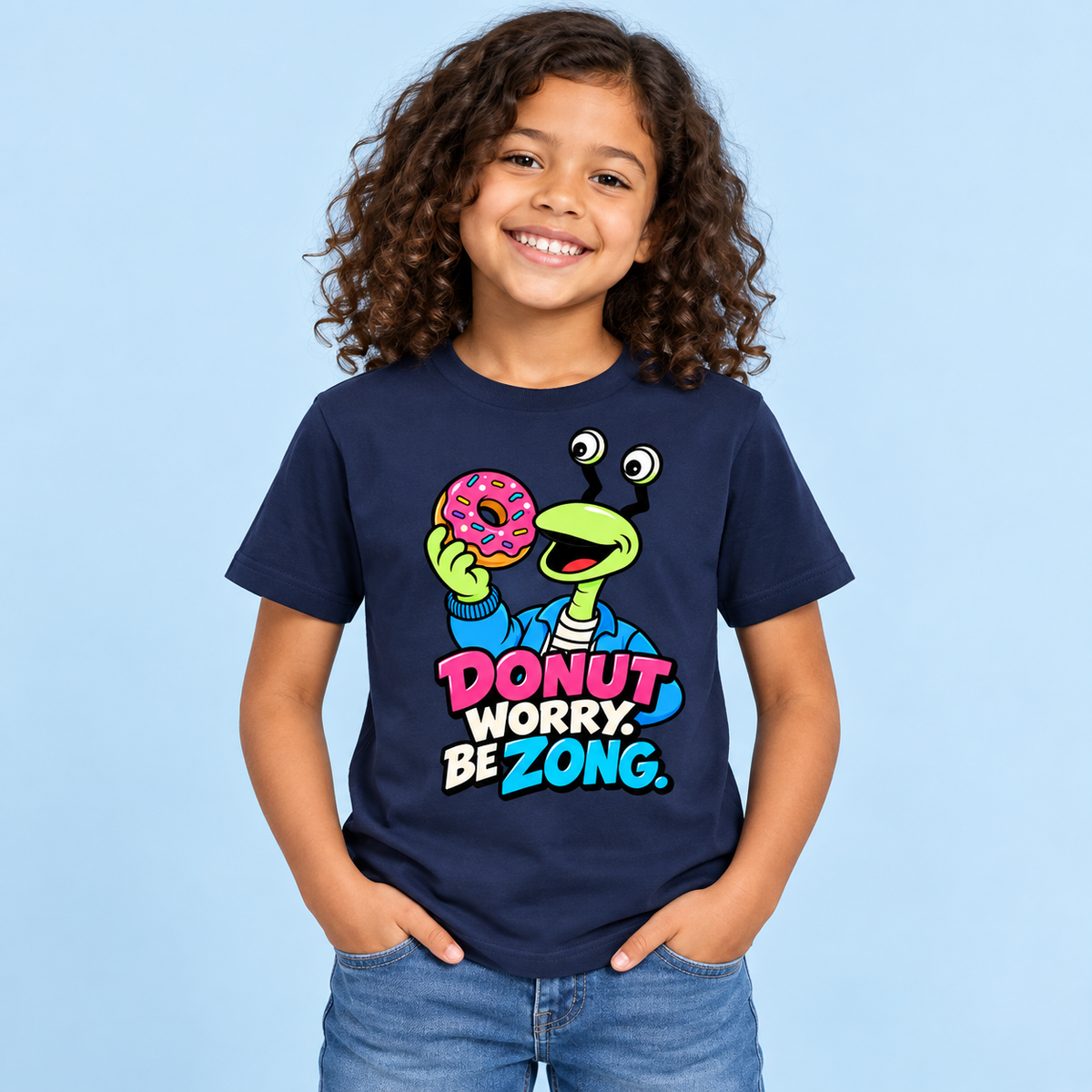 BING BONG ZONG - Donut Worry - Kids Tee