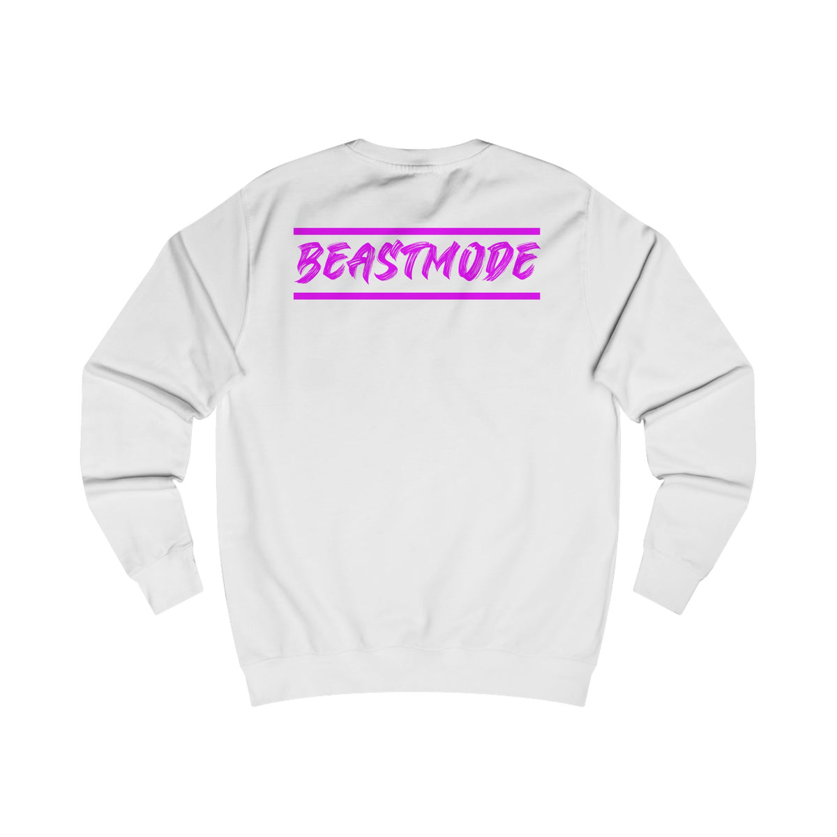 Beastmode Lion Sweatshirt — Retro Neon Lion Graphic Crewneck
