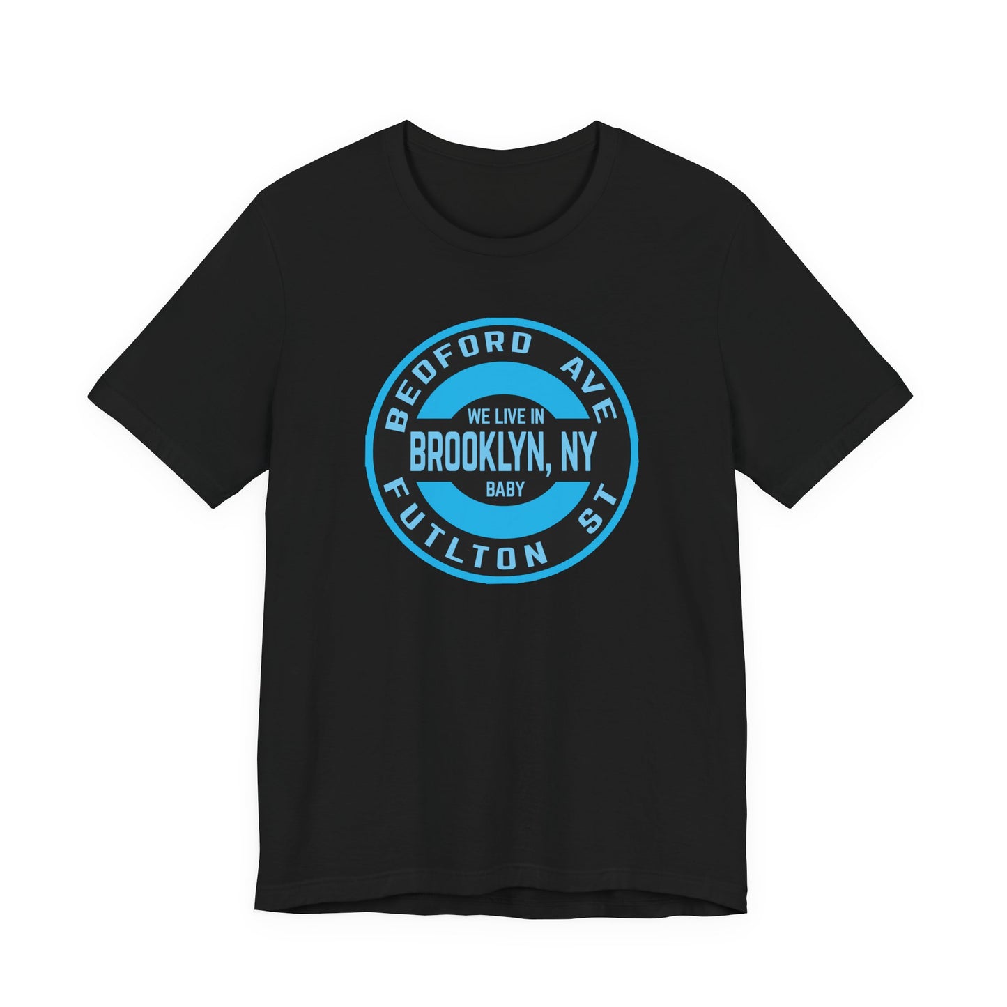 Brooklyn, NY - Blue - Unisex Jersey Short Sleeve Tee
