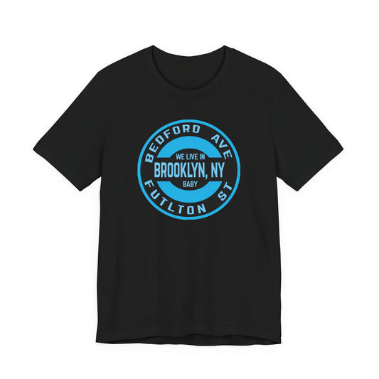 Brooklyn, NY - Blue - Unisex Jersey Short Sleeve Tee