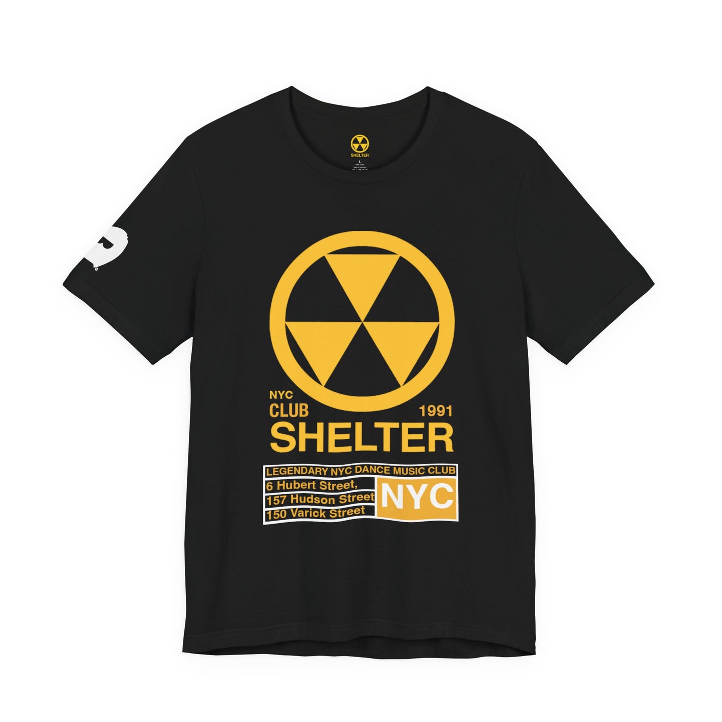 003 Club Shelter Unisex Short Sleeve Tee