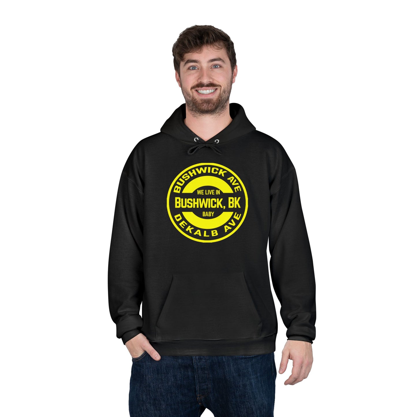 Bushwick, BK - Unisex EcoSmart® Pullover Hoodie Sweatshirt