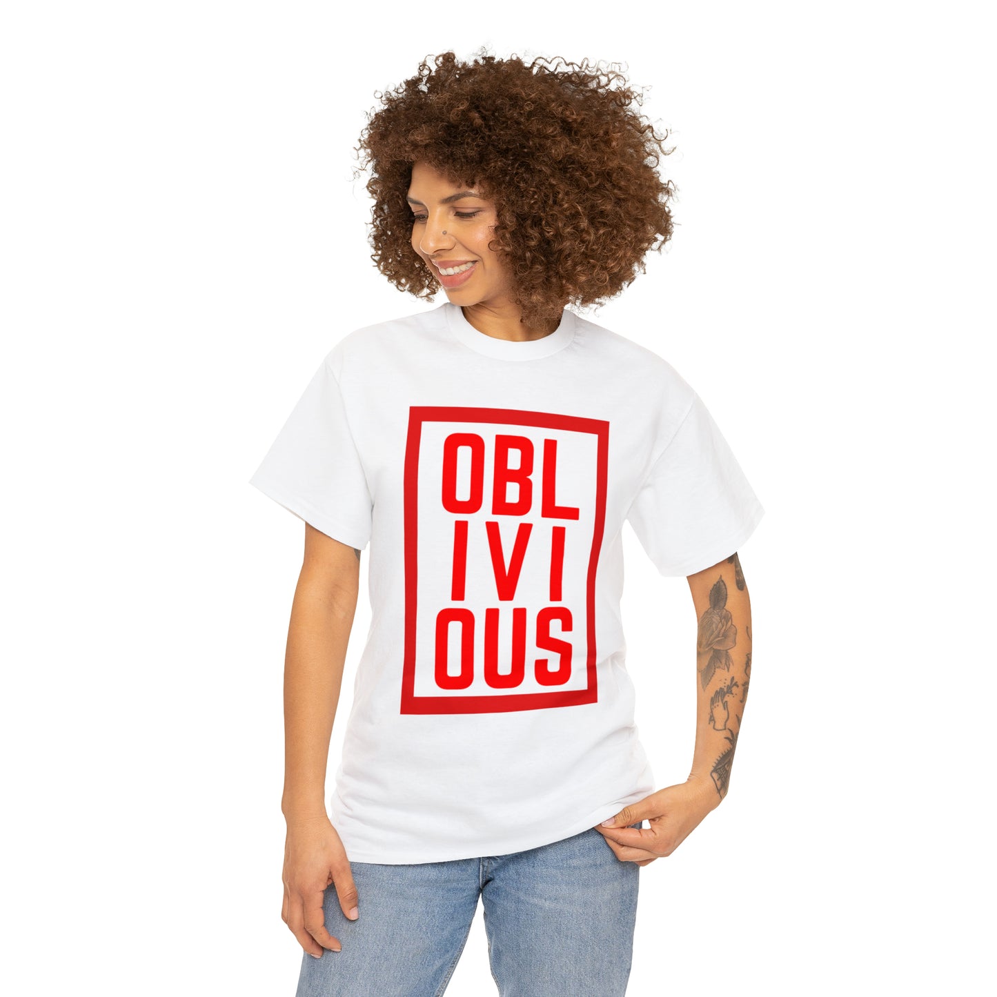 Oblivious Unisex Heavy Cotton Tee