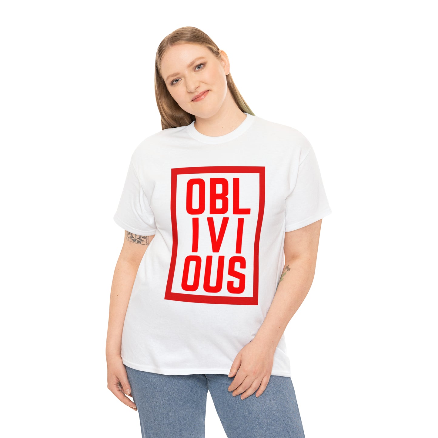 Oblivious Unisex Heavy Cotton Tee