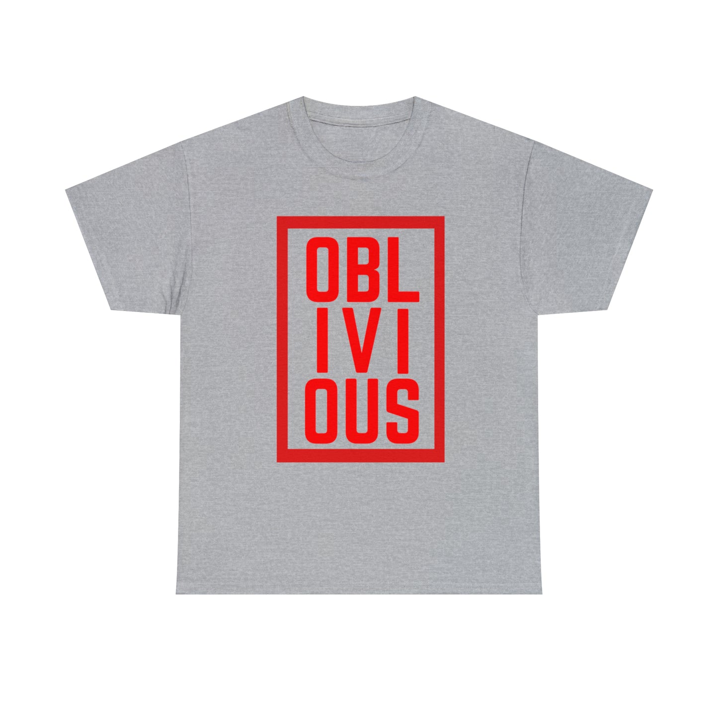 Oblivious Unisex Heavy Cotton Tee