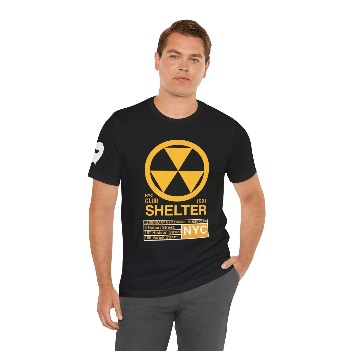 003 Club Shelter Unisex Short Sleeve Tee