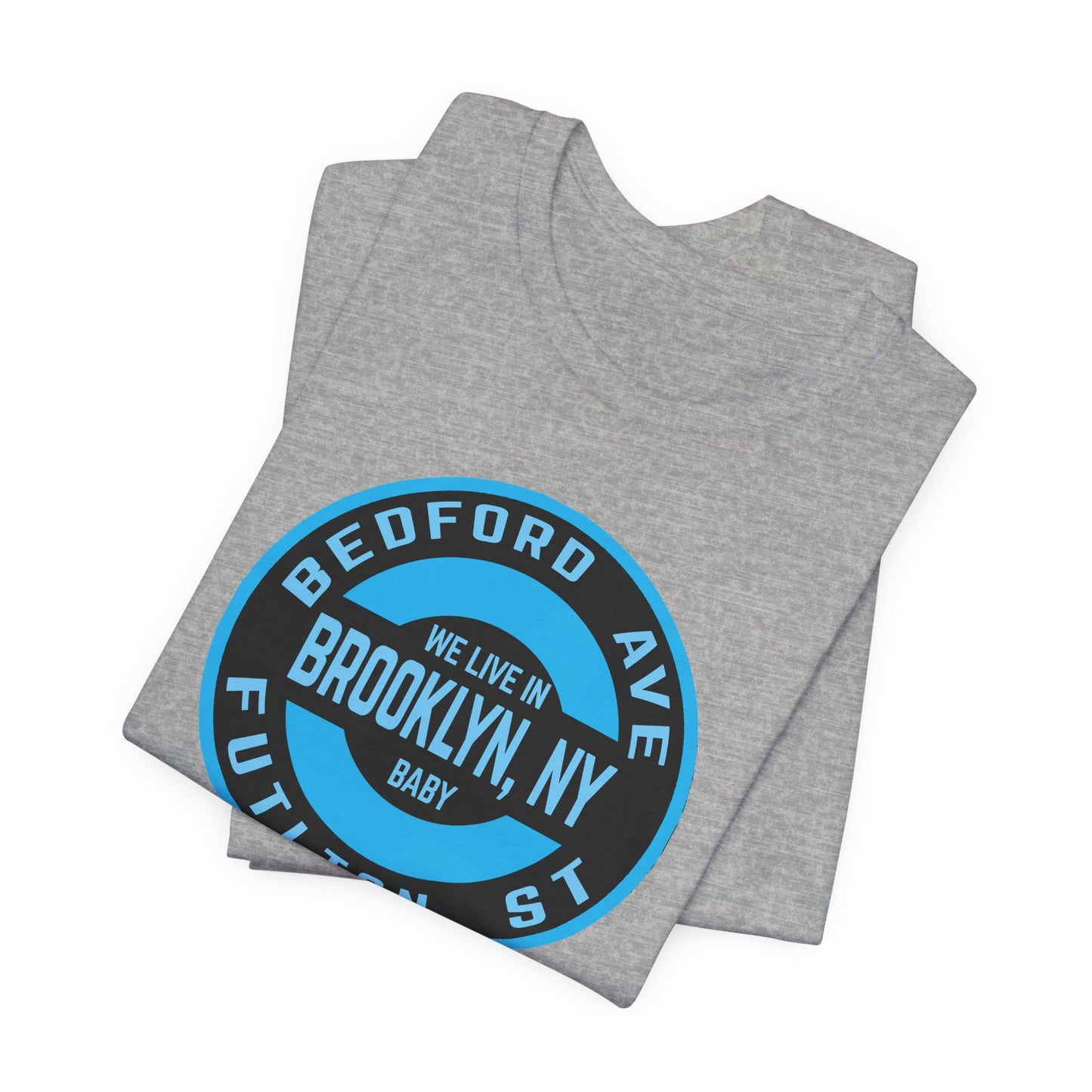 Brooklyn, NY - Blue - Unisex Jersey Short Sleeve Tee