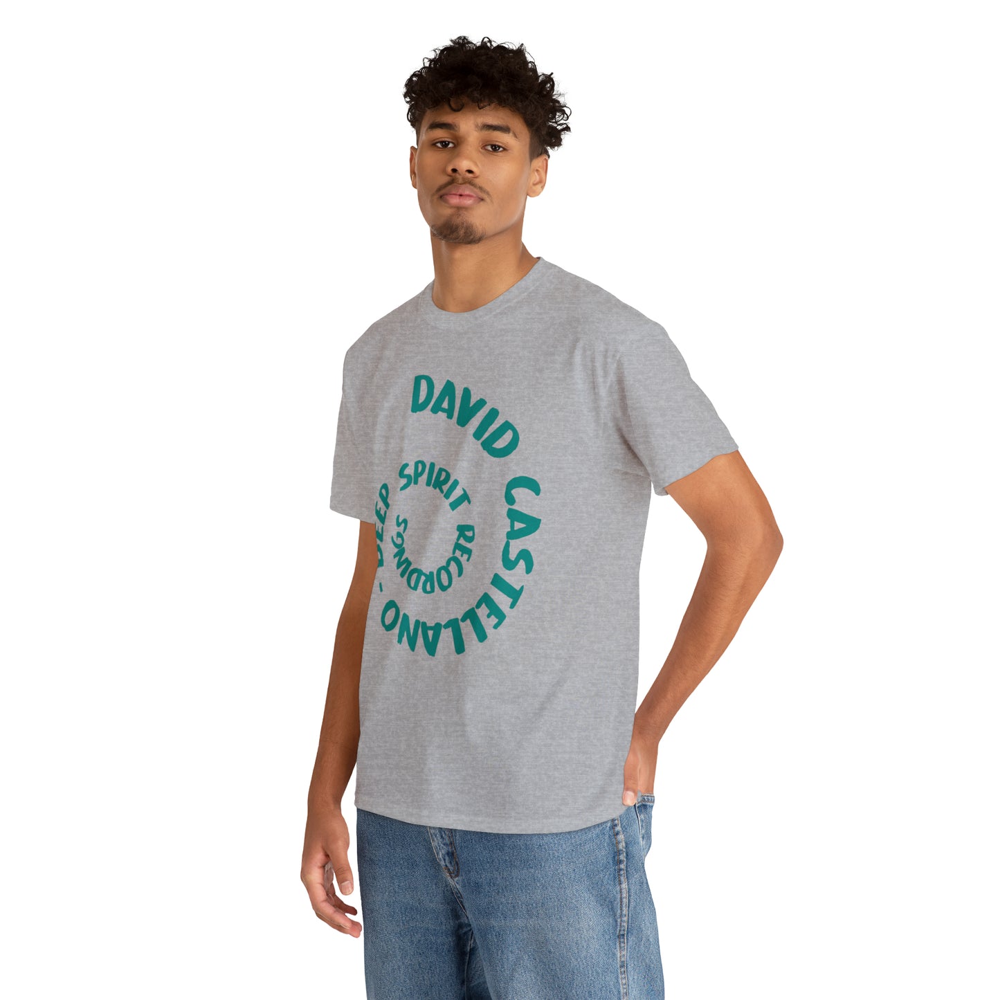 DEEP SPIRIT CIRCLE - Unisex Heavy Cotton Tee