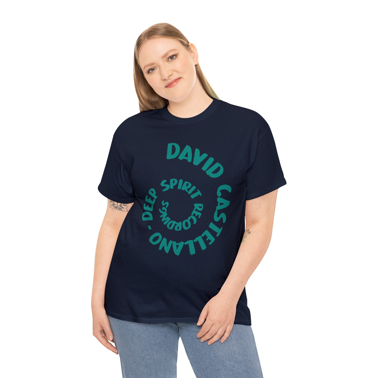 DEEP SPIRIT CIRCLE - Unisex Heavy Cotton Tee