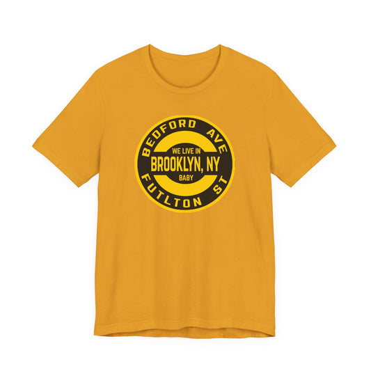 Brooklyn, NY - Yellow - Unisex Jersey Short Sleeve Tee