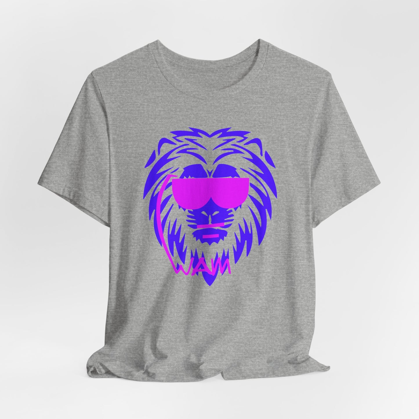 Beastmode - Lion - Purple - Unisex Jersey Short Sleeve Tee