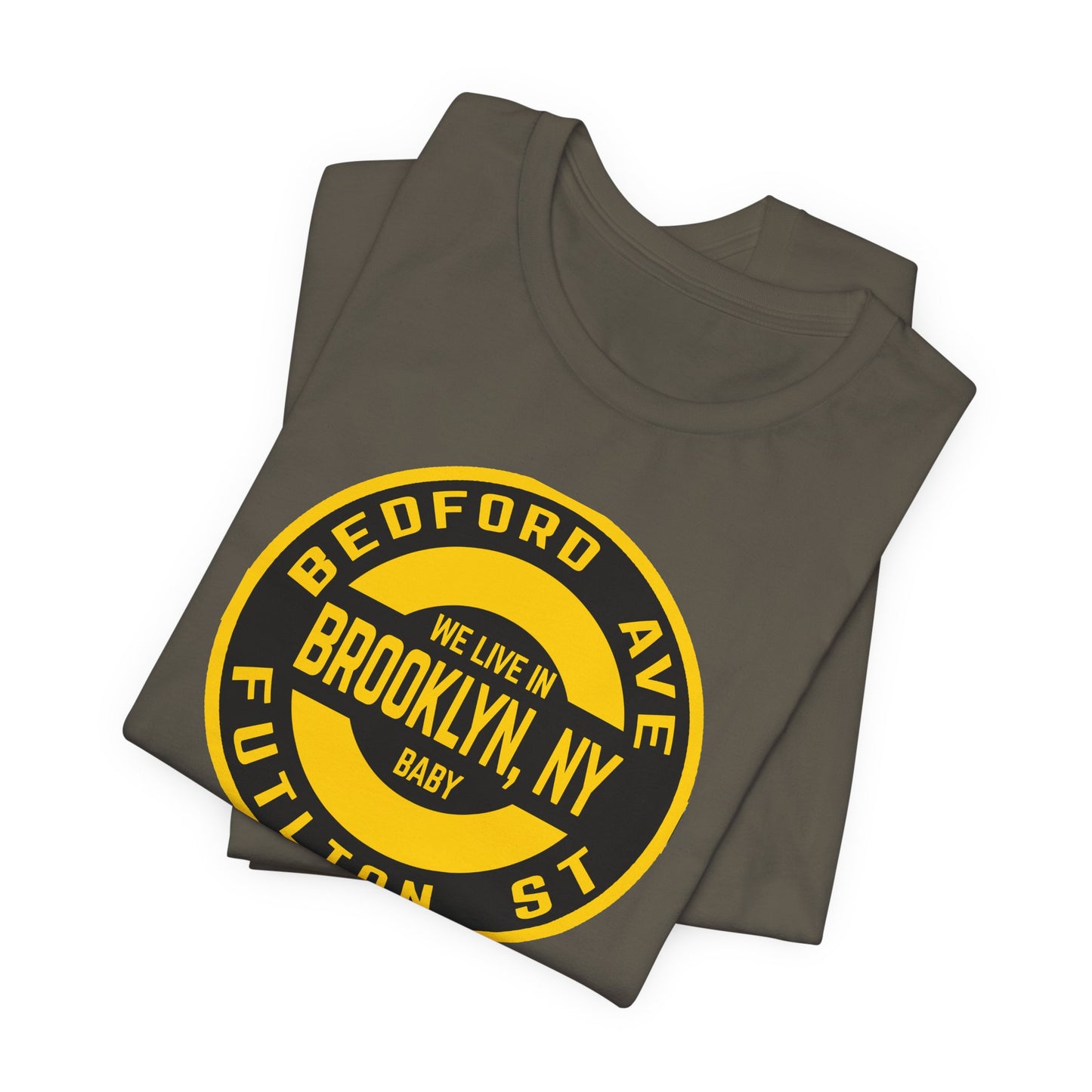 Brooklyn, NY - Yellow - Unisex Jersey Short Sleeve Tee