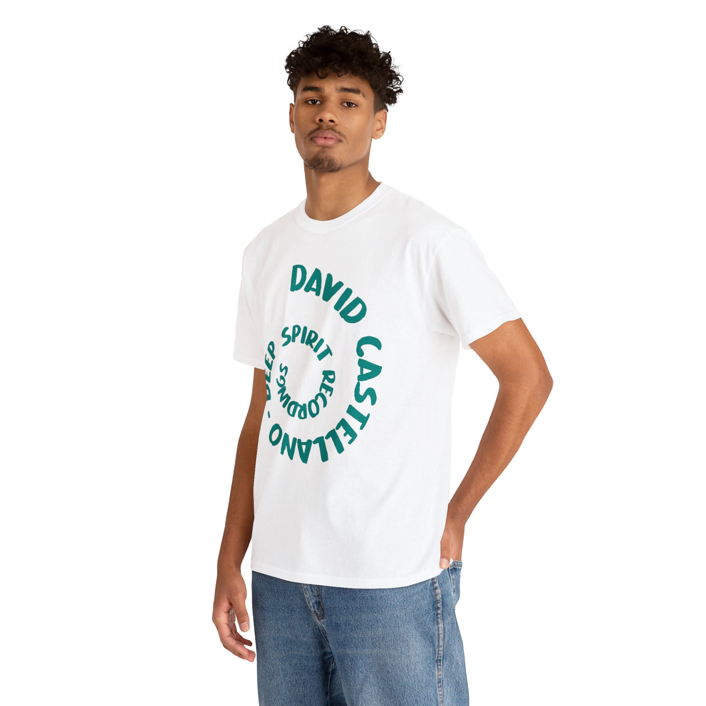 DEEP SPIRIT CIRCLE - Unisex Heavy Cotton Tee