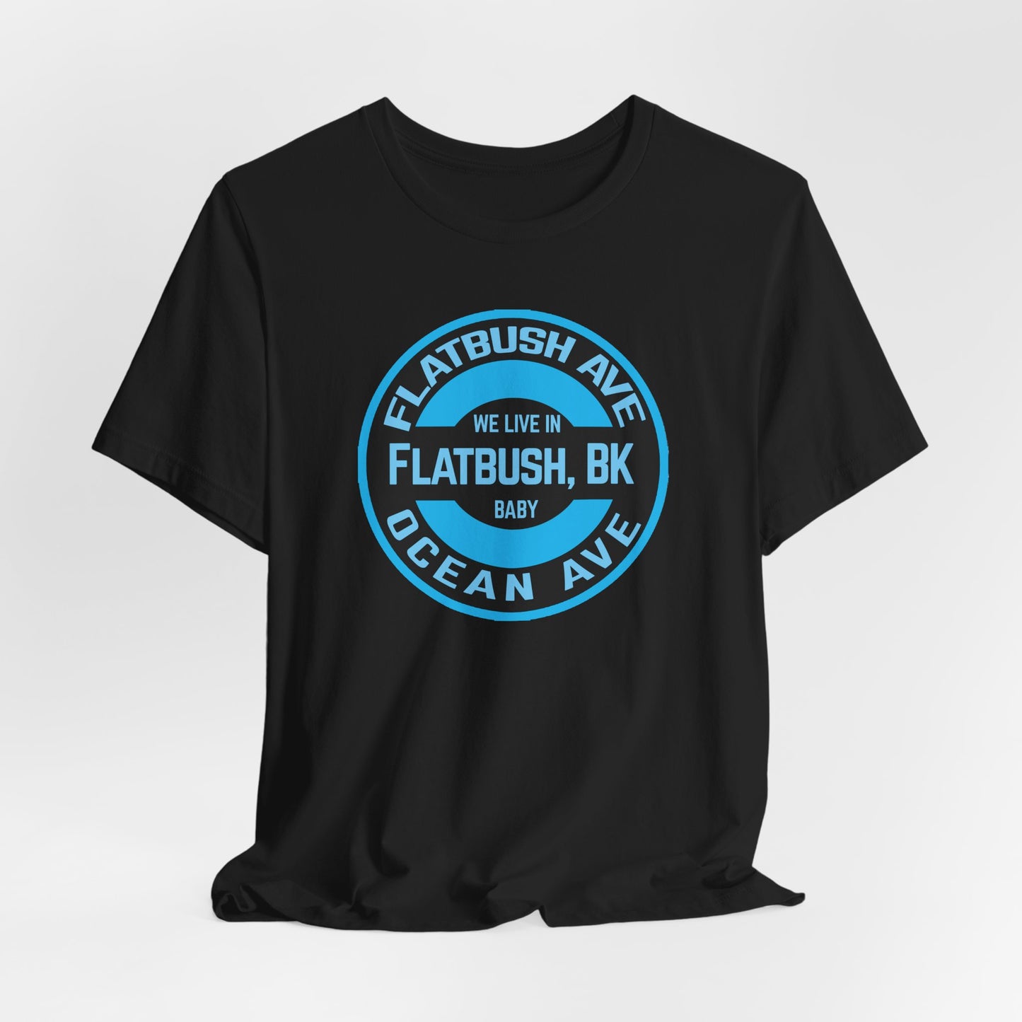 Flatbush, Bk - Blue - Unisex Jersey Short Sleeve Tee