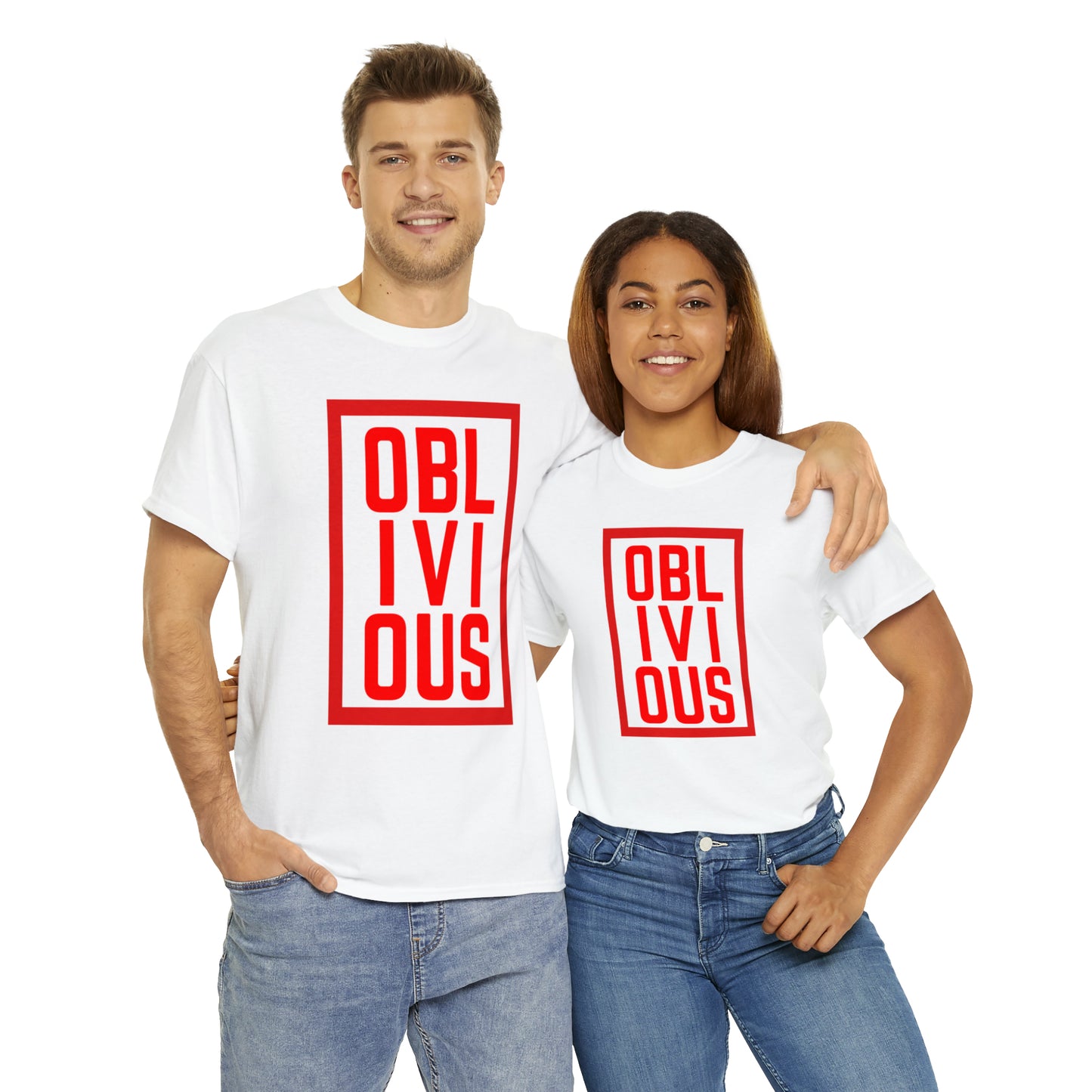 Oblivious Unisex Heavy Cotton Tee