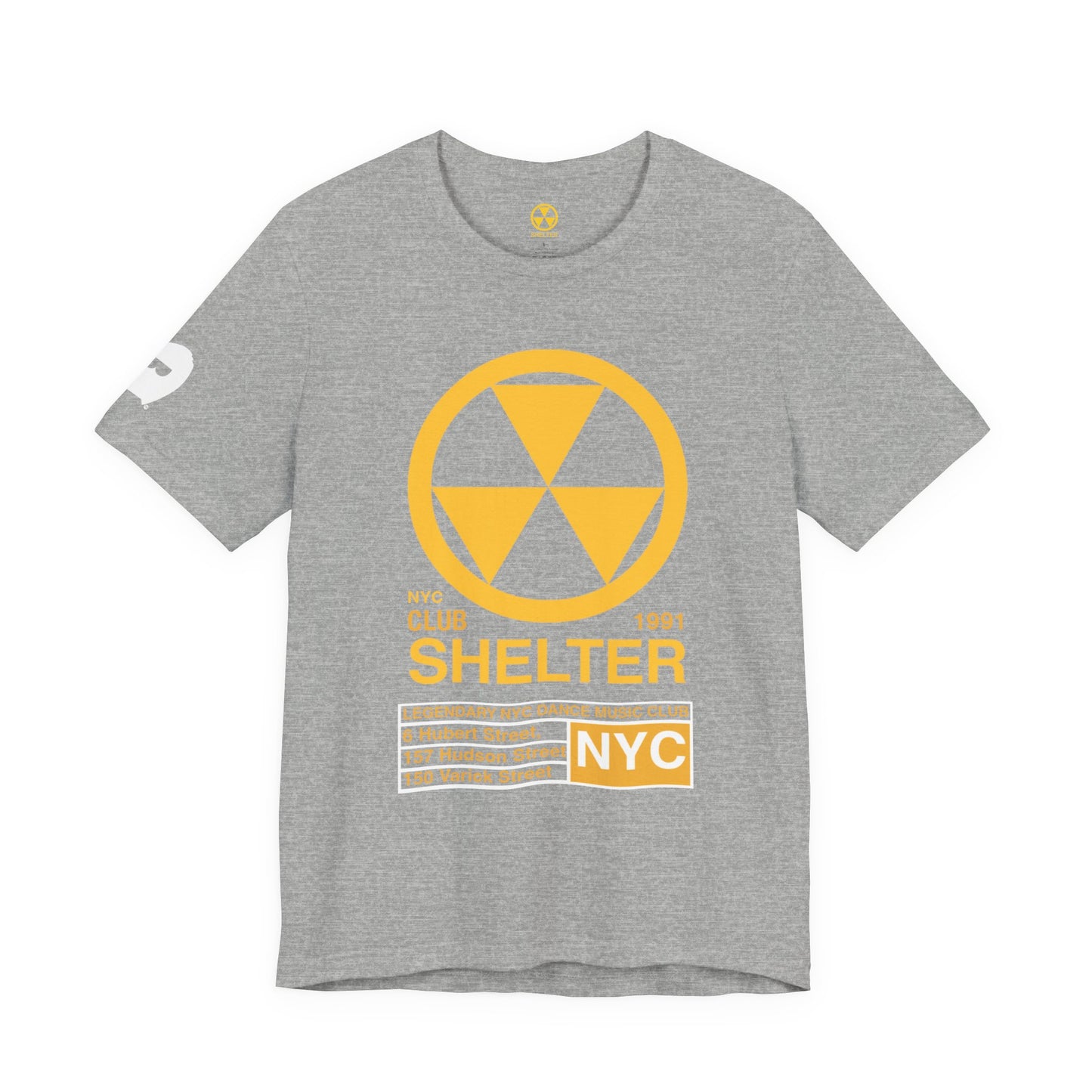 003 Club Shelter Unisex Short Sleeve Tee