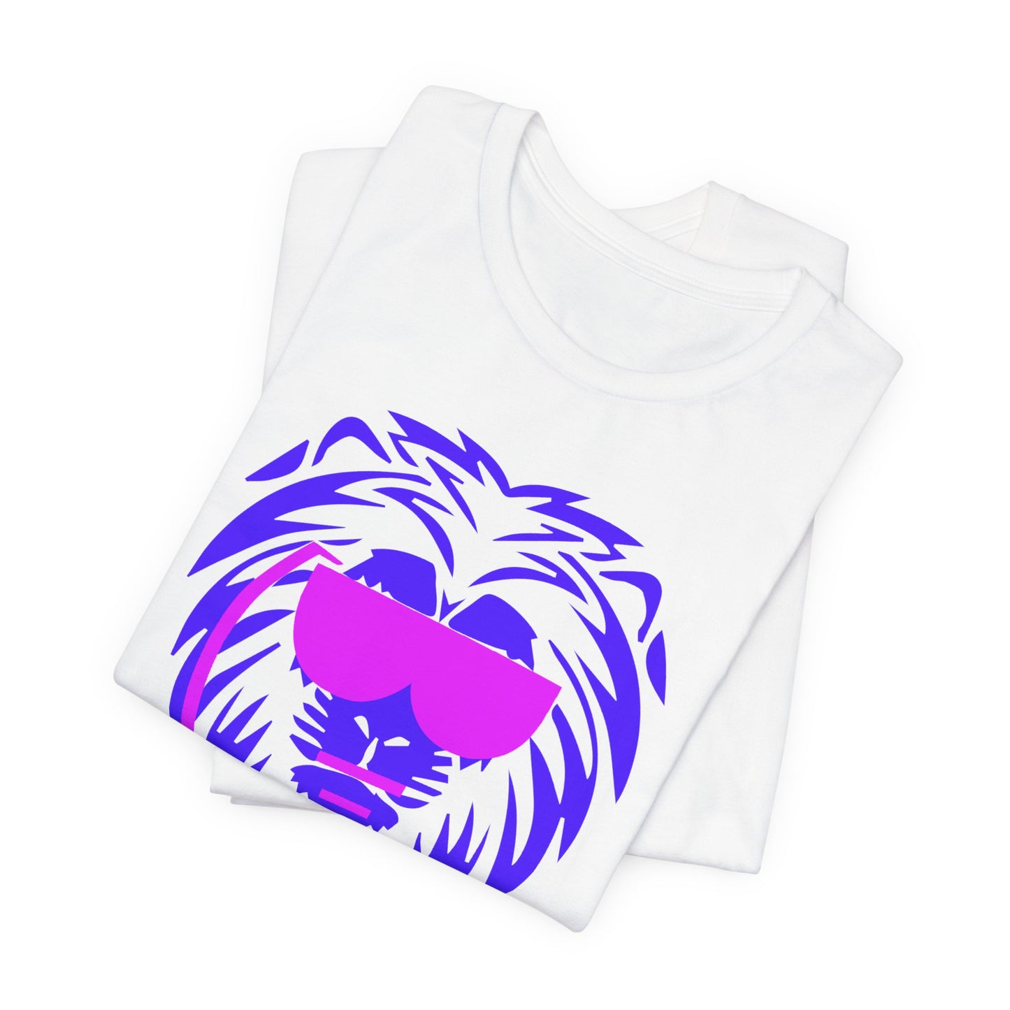 Beastmode - Lion - Purple - Unisex Jersey Short Sleeve Tee