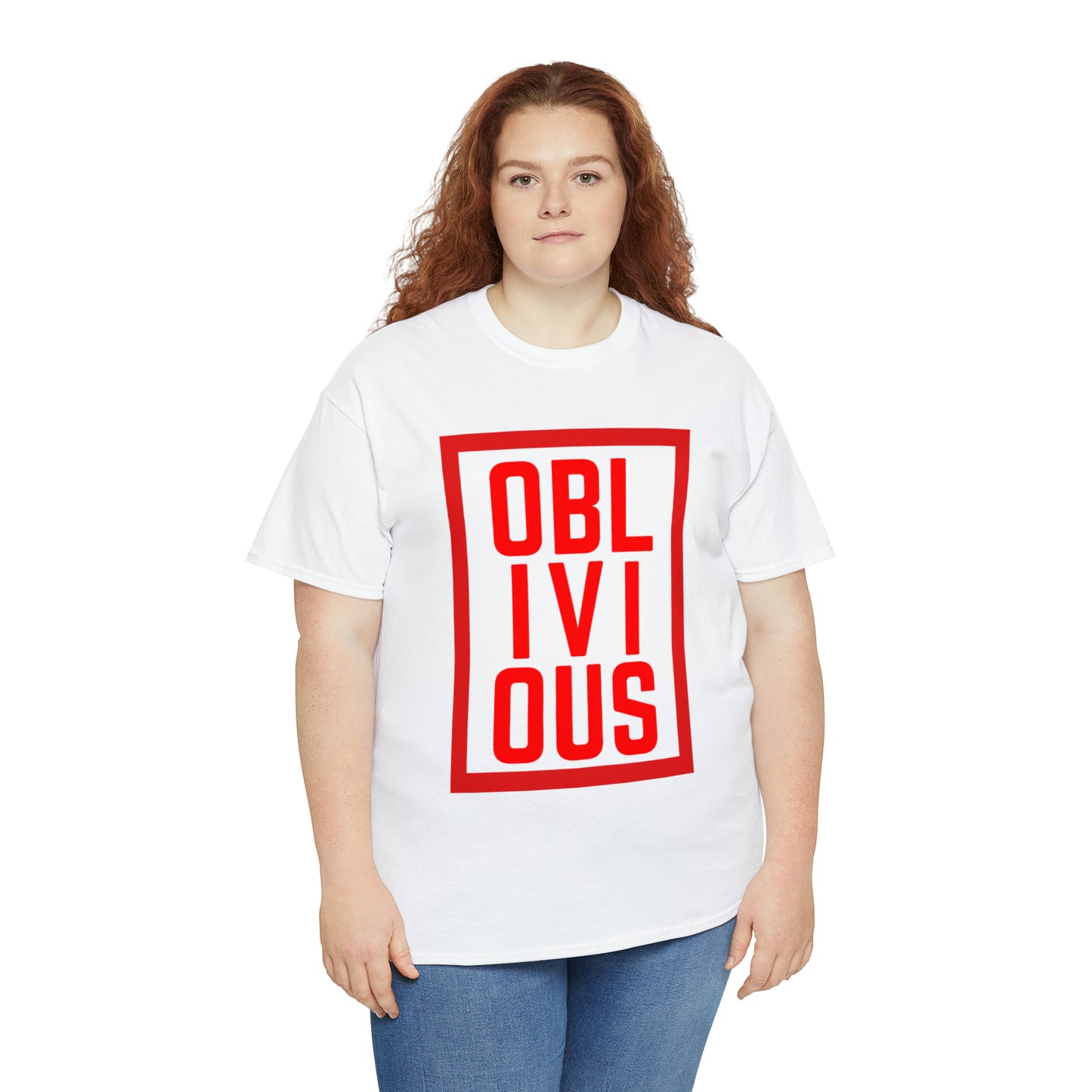 Oblivious Unisex Heavy Cotton Tee