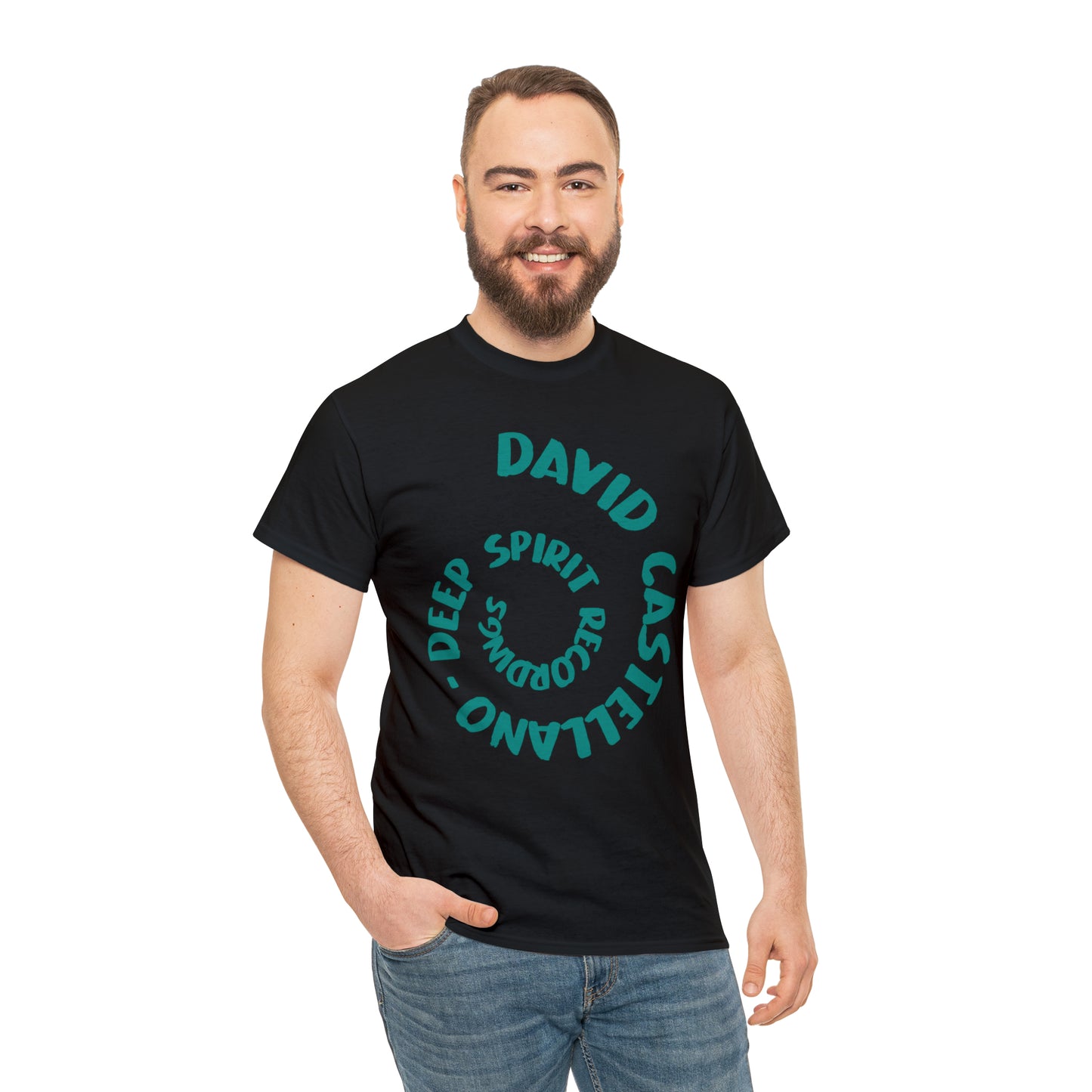 DEEP SPIRIT CIRCLE - Unisex Heavy Cotton Tee