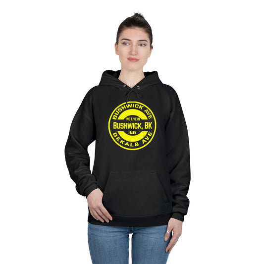 Bushwick, BK - Unisex EcoSmart® Pullover Hoodie Sweatshirt