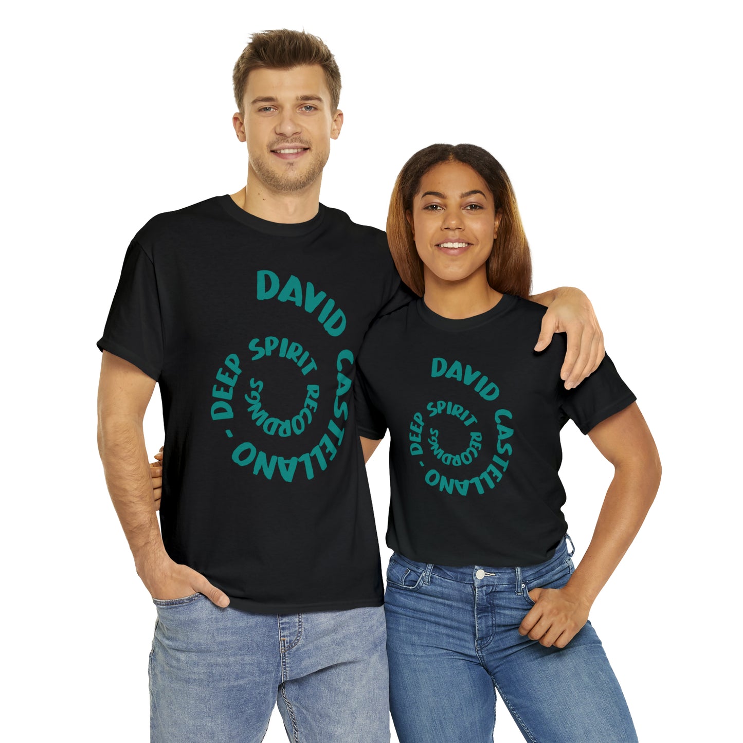 DEEP SPIRIT CIRCLE - Unisex Heavy Cotton Tee