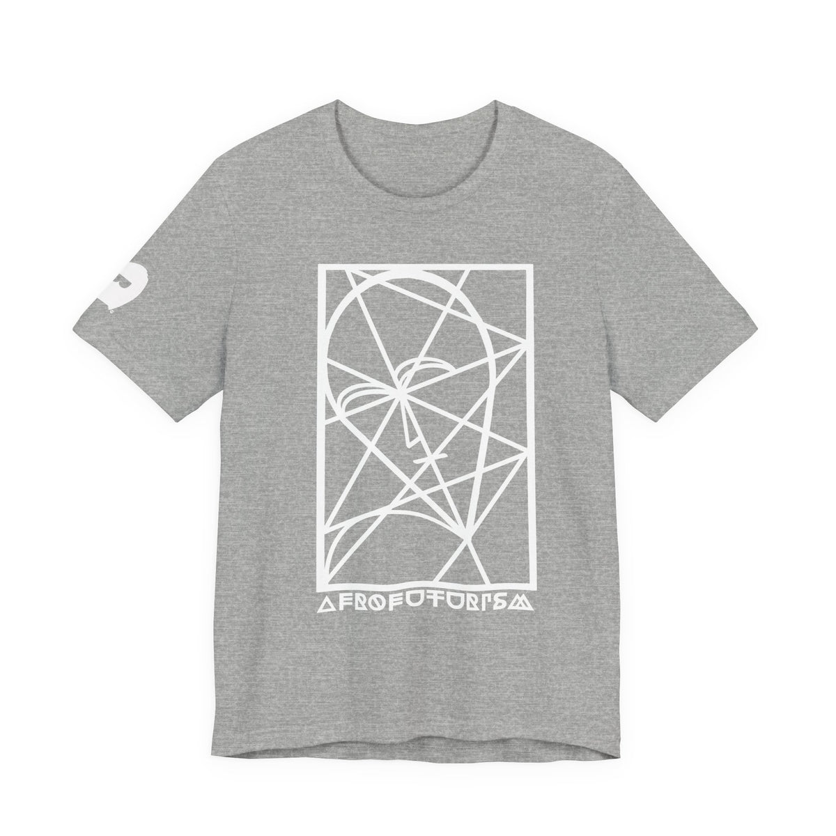 Afrofuturism - Line Art 05 - Unisex Short Sleeve Tee