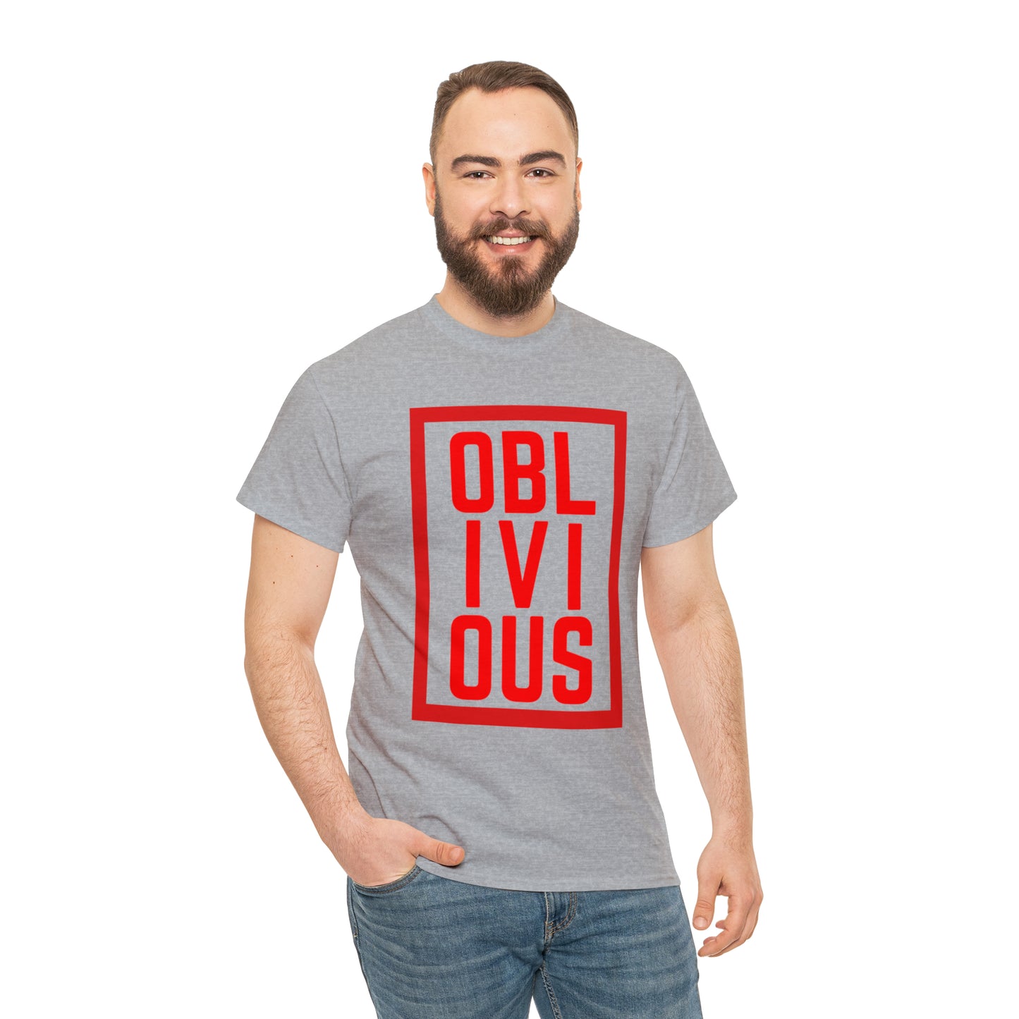 Oblivious Unisex Heavy Cotton Tee