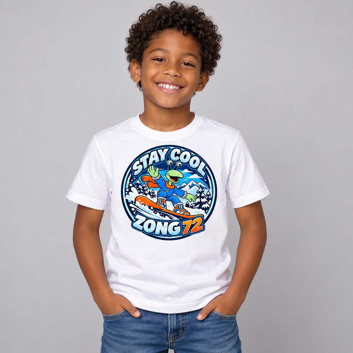 BING BONG T-SHIRTS - "Stay Cool" Snowboard T-Shirt