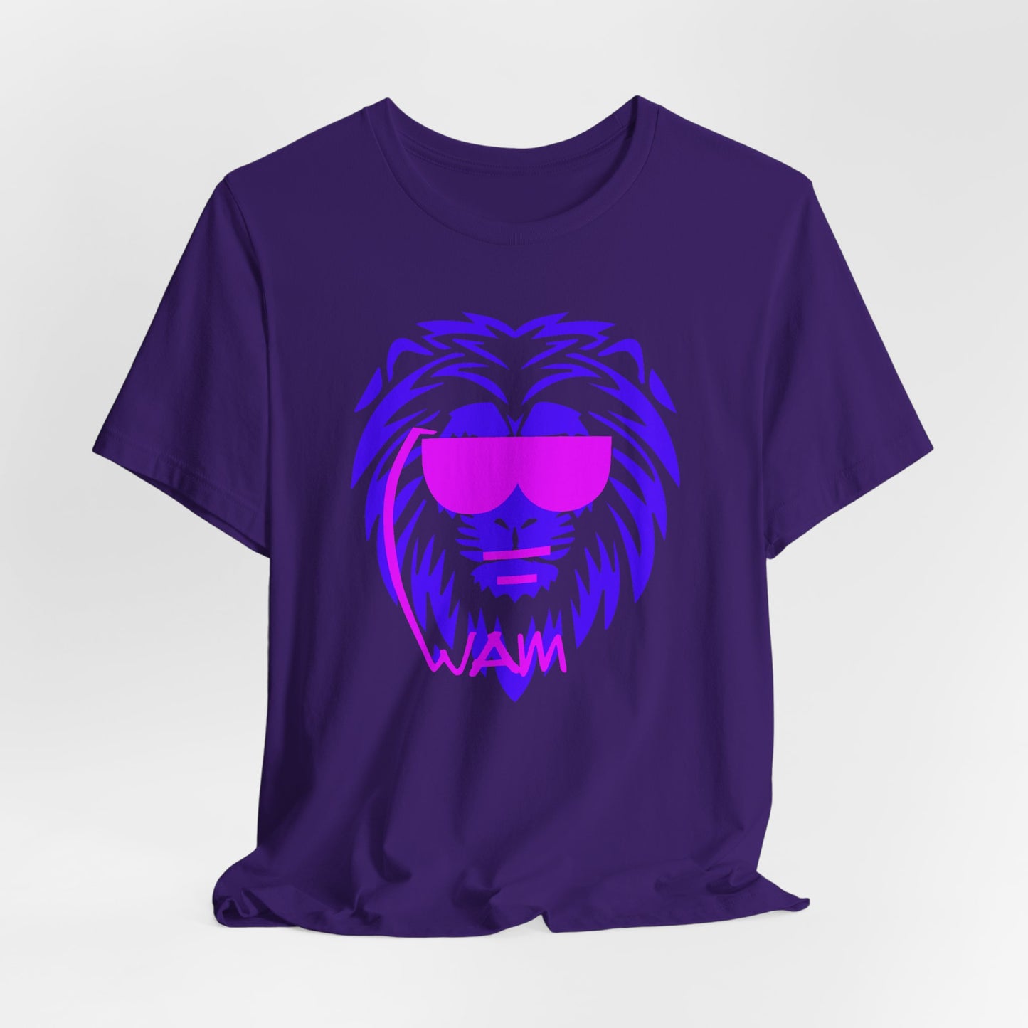 Beastmode - Lion - Purple - Unisex Jersey Short Sleeve Tee