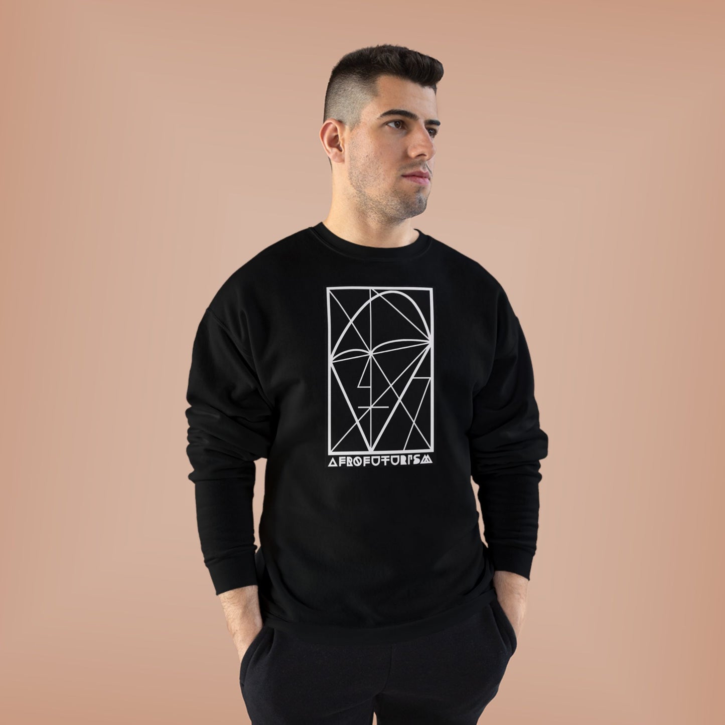 Afrofuturism Unisex EcoSmart® Crewneck Sweatshirt